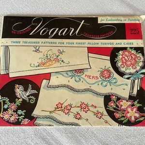 Vintage Vogart Transfer Pattern, 225, for embroidery or painting